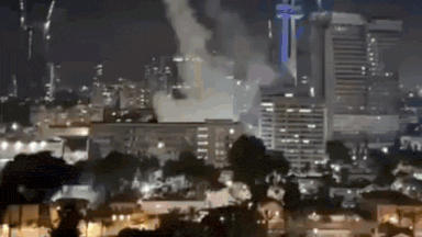 Watch: Iran launches massive missile attack on Israel; explosions rock cities