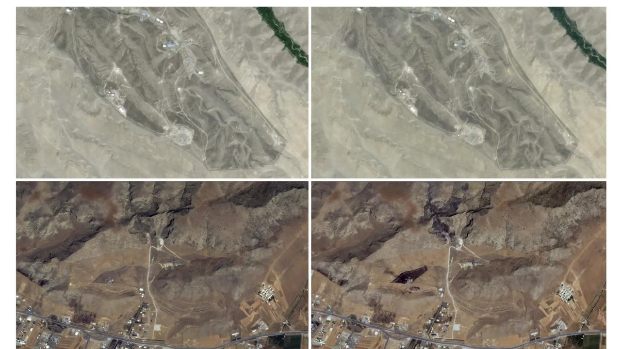 Israel’s Op Rising Lion: Satellite images reveal damage at Iran’s nuclear, missile sites
