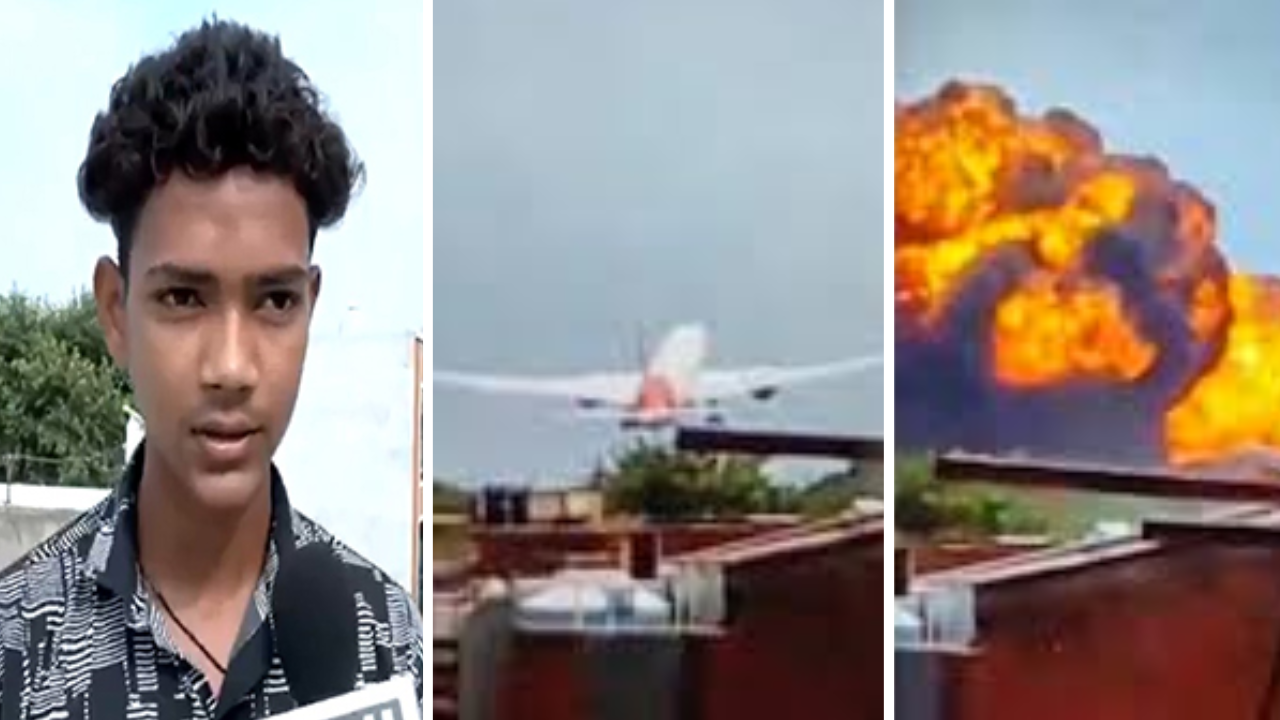 ‘It was flying too low, wanted to show my friends’: Teen who casually filmed Air India crash