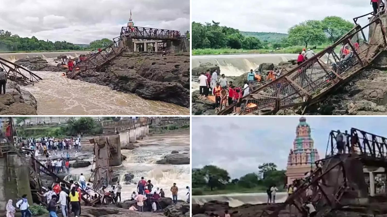 Pune bridge collapse: 125 tourists were standing on structure when it fell – Top developments
