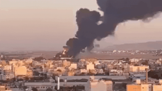 Iran under fire: Israel bombs Mashhad airport; calls it longest-range strike yet – video