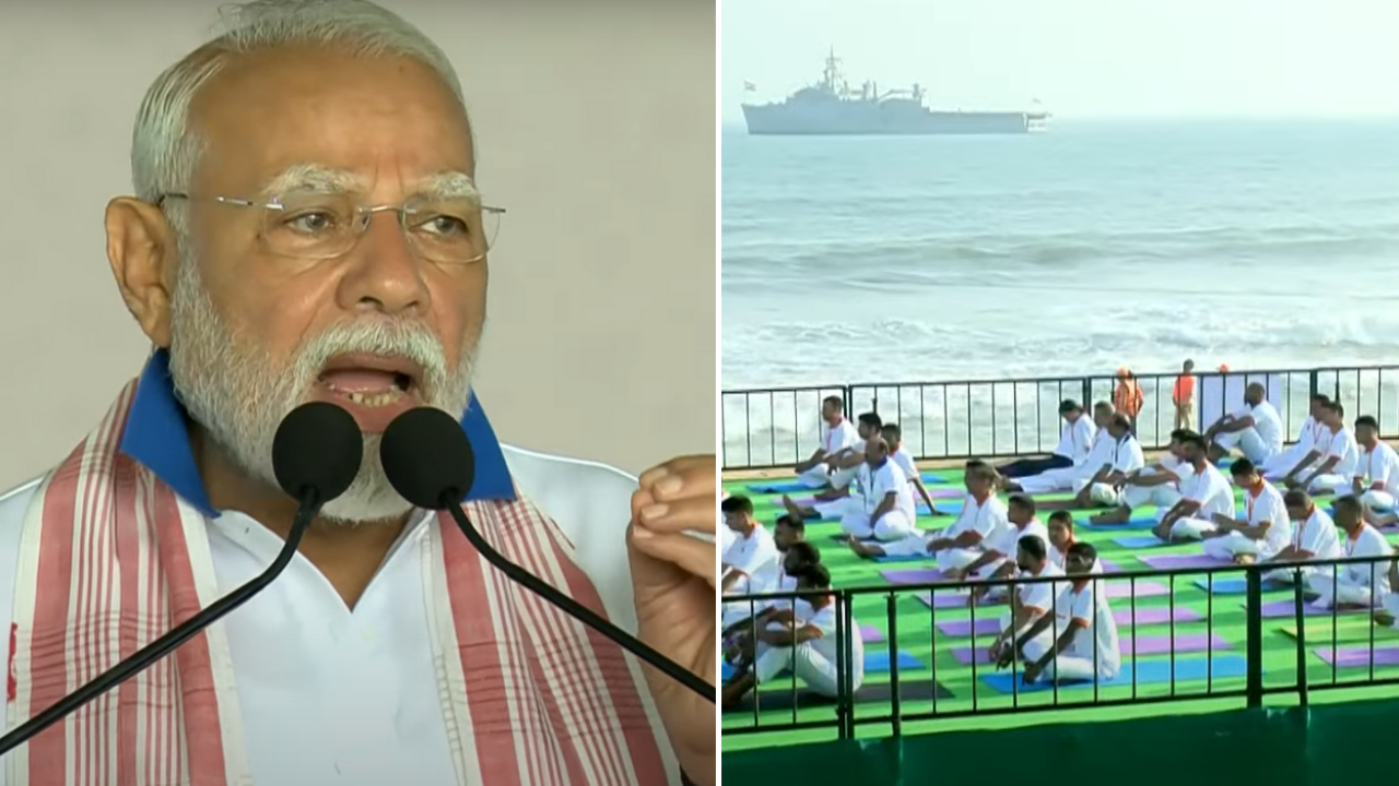 ‘Yoga is pause button’; PM Modi’s strong message for world ‘going through unrest’