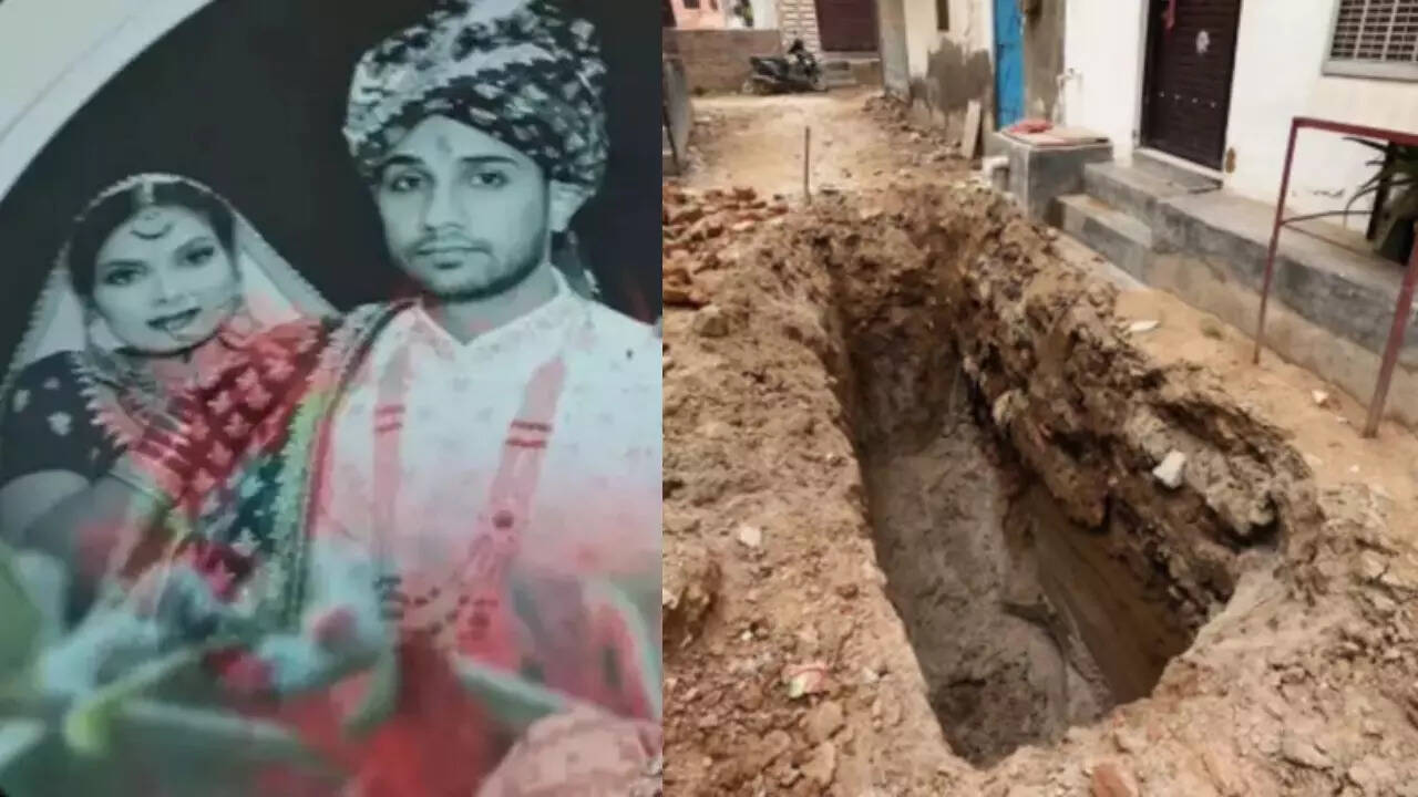 ‘Covered trench with plastic’: Wife killed, buried in 10-foot-deep pit outside home