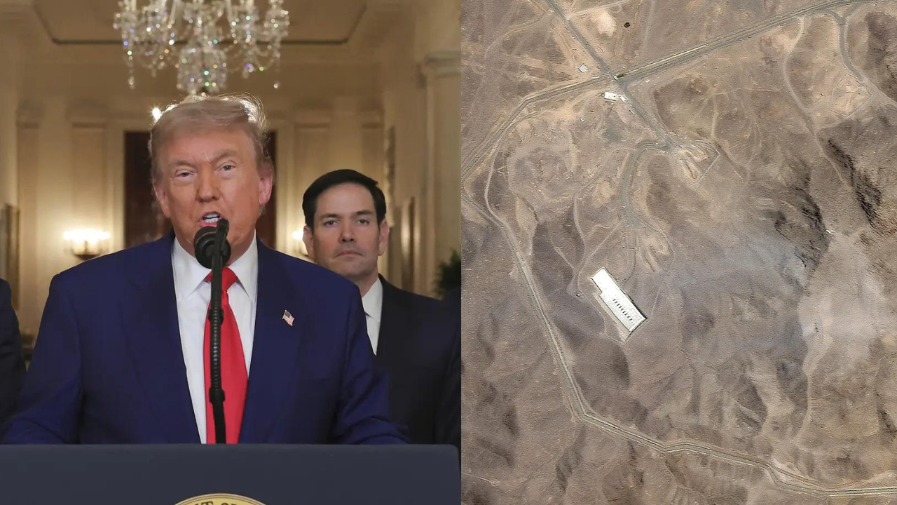 Trump claims Israeli agents inspected Iran site, saw ‘total obliteration’