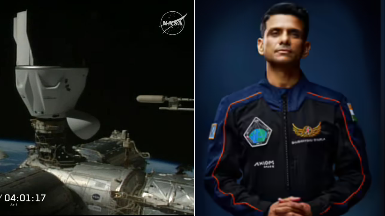Axiom-4 crew docks: Shubhanshu Shukla becomes 1st Indian to enter International Space Station