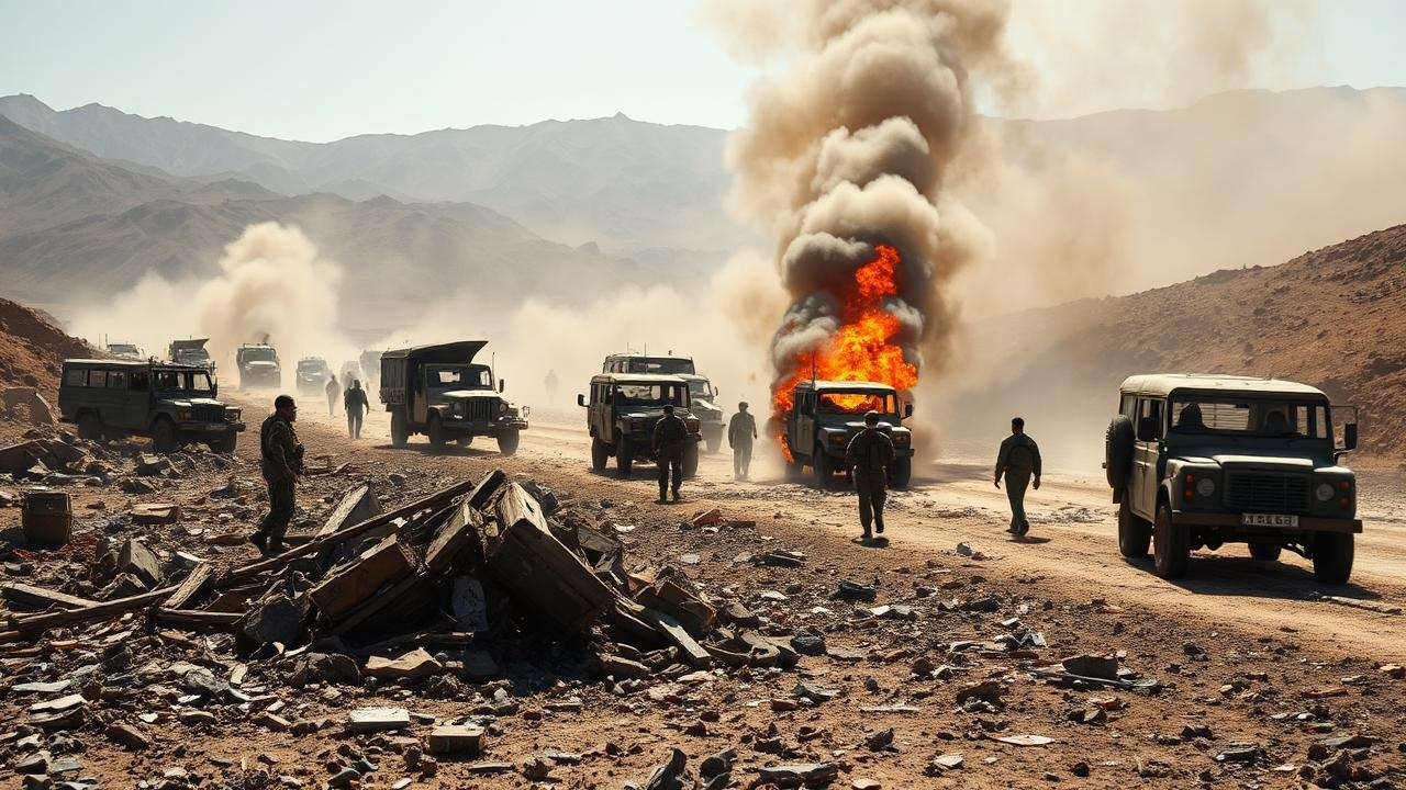 ‘Explosive-laden vehicle hit convoy’: 16 Pakistan troops killed in suicide attack