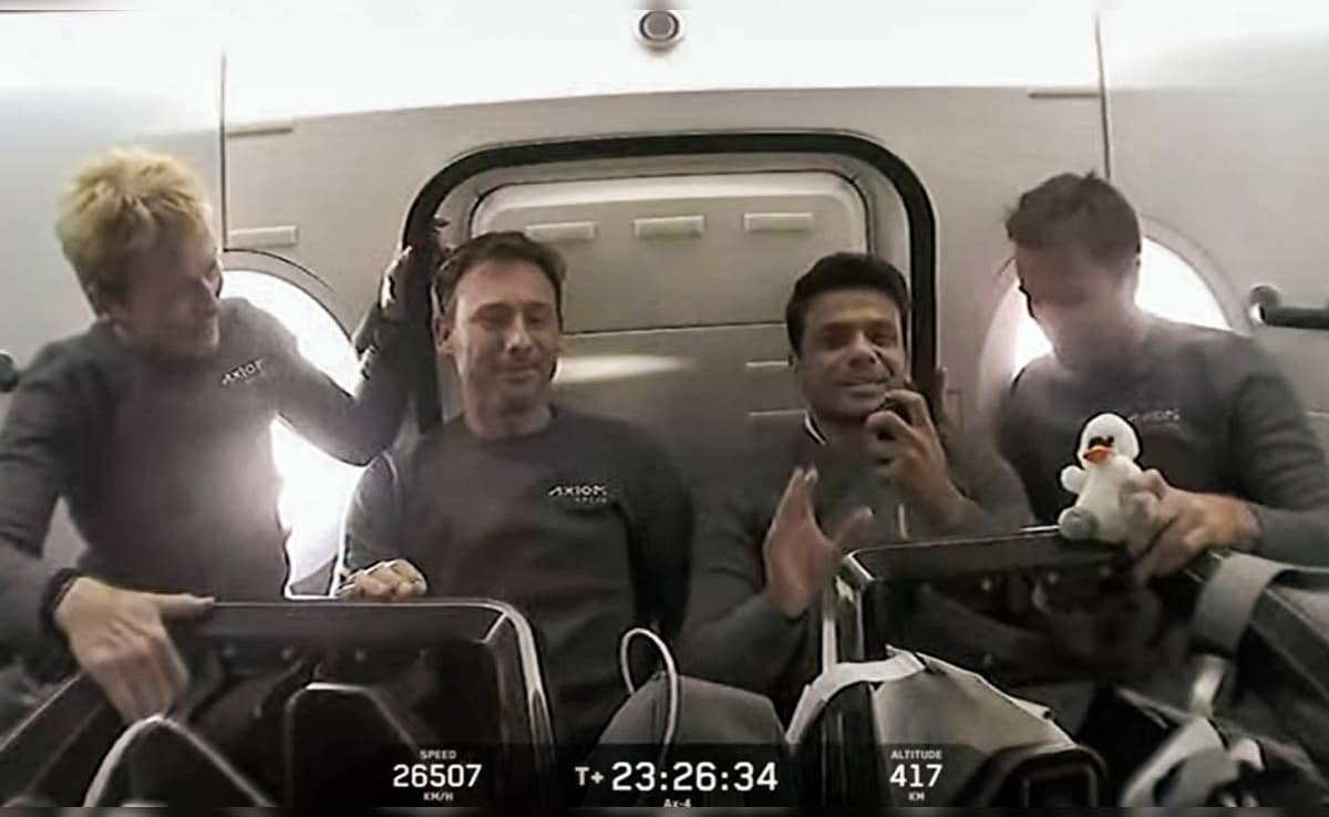 Shubhanshu Shukla “Not Feeling Well” In ISS: Effect Of Spaceflight On Body