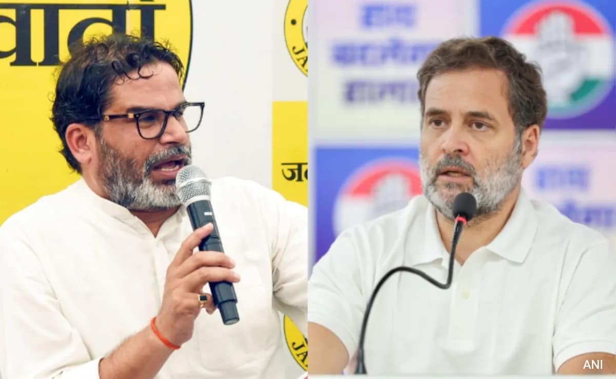 ‘Can He Spend One Night In Bihar Village’: Prashant Kishor Dares Rahul Gandhi