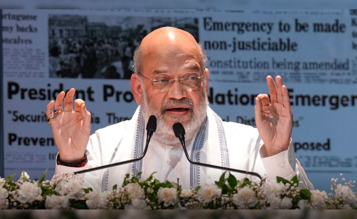 “Aim Was To Preserve Dynastic Rule”: Amit Shah On Emergency