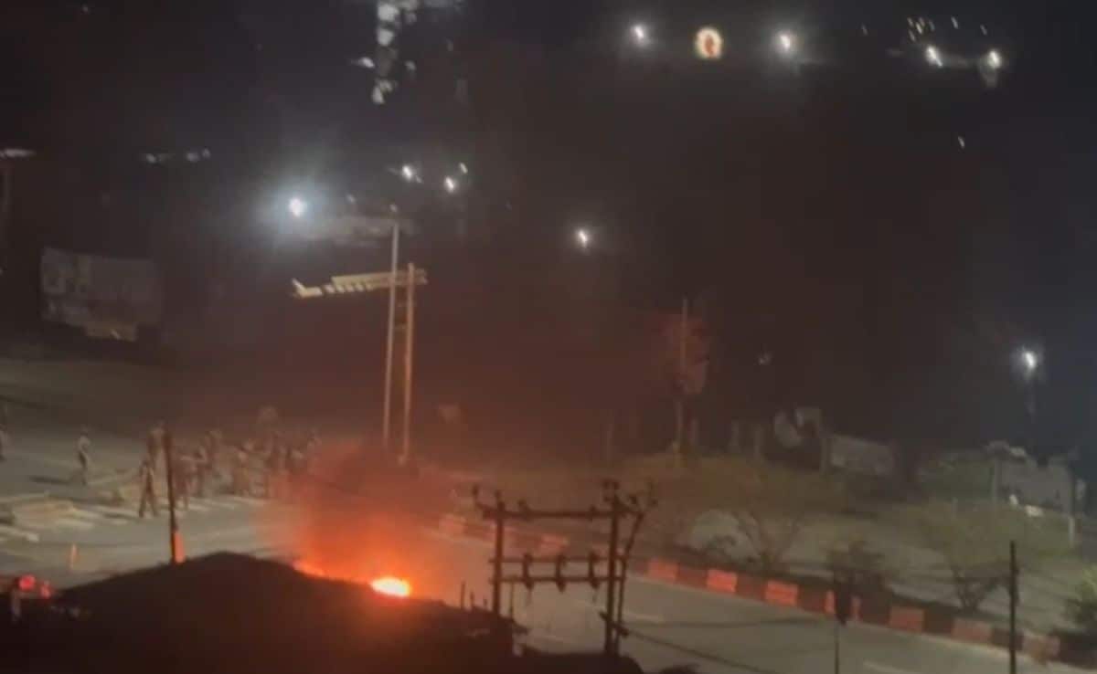 Protests In Manipur’s Imphal Over Arrest Of Arambai Tenggol Member