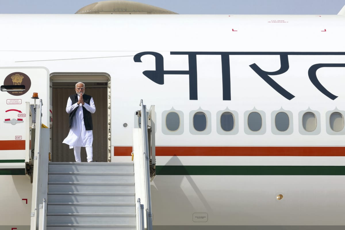 PM Modi Arrives In Canada For G7 Summit, Set To Join World Leaders For Kananaskis Gathering