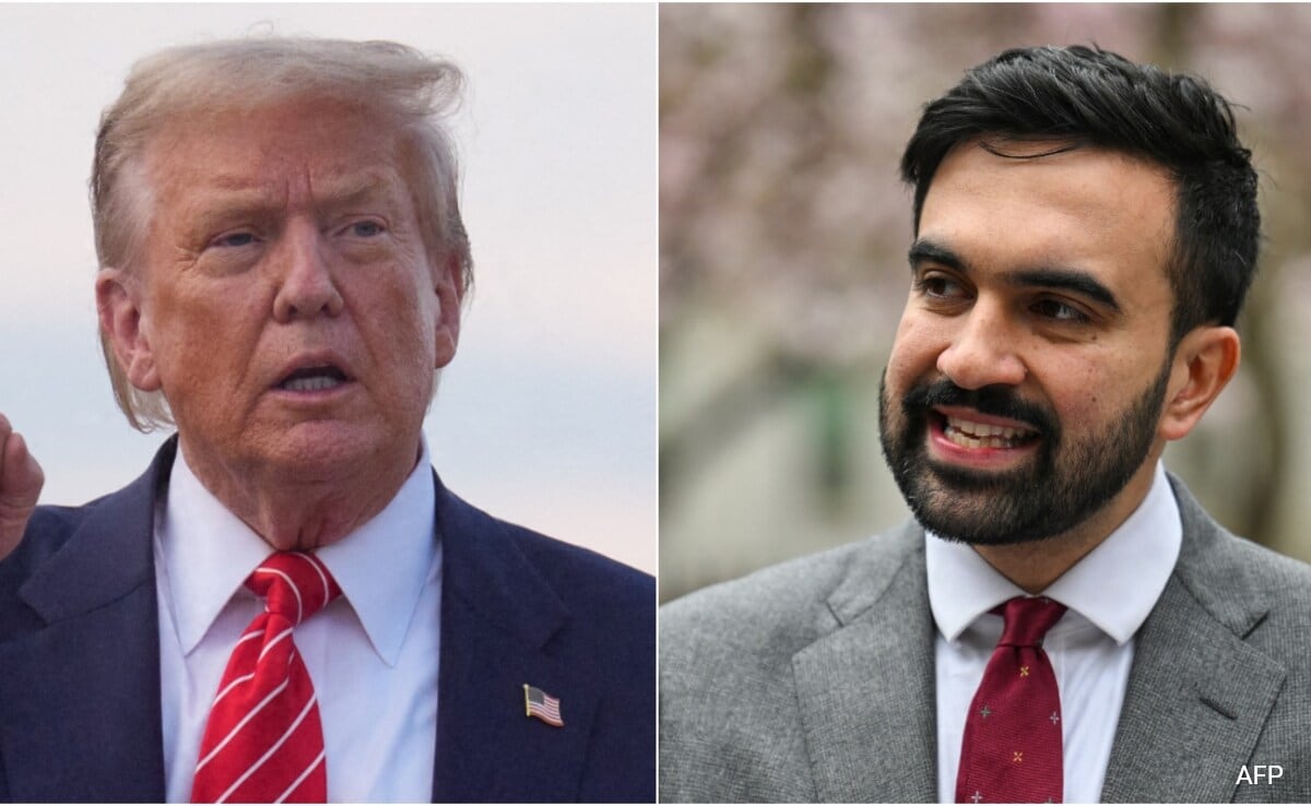 “100% Communist Lunatic”: Trump On New York’s Indian-Origin Mayor Candidate
