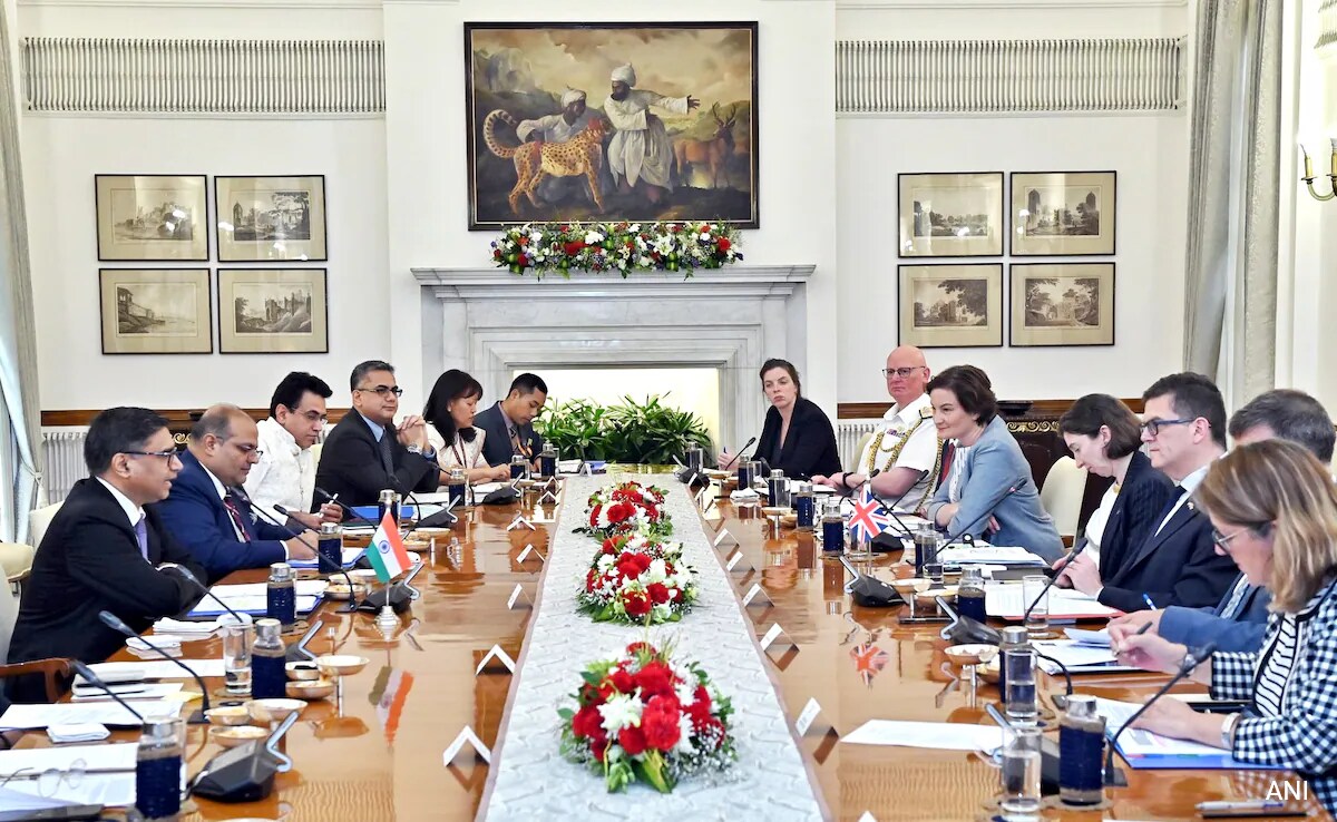 India And UK Hold High-Level Talks In Delhi To Boost Strategic Partnership