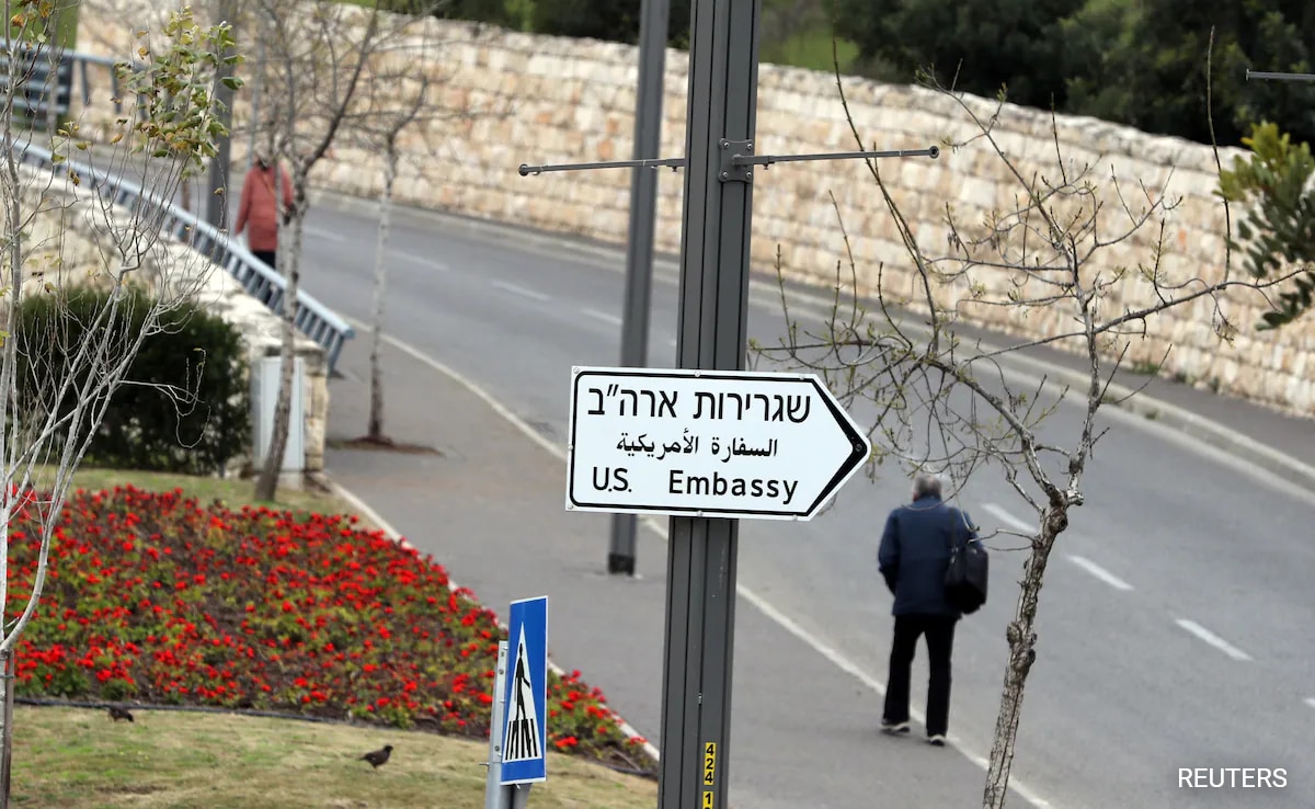 US To Shut Embassy In Jerusalem For 3 Days As Israel-Iran War Intensifies