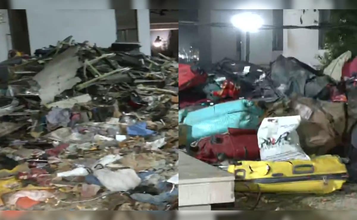 NDTV Ground Report: Suitcases Strewn, Food Uneaten At Hostel After Gujarat Crash