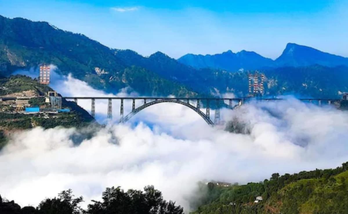 How Horses, Mules Helped In Navigating Steep Slopes To Build Chenab Bridge