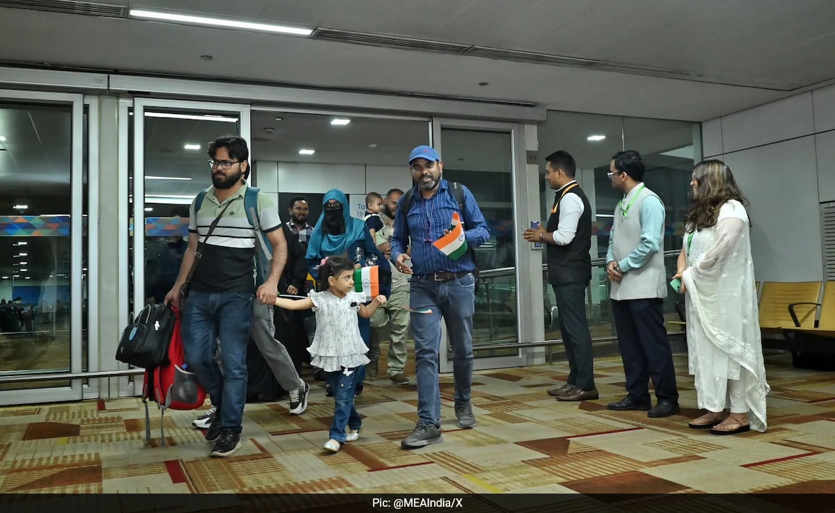 4,415 Indians Evacuated From Conflict Zones In Iran, Israel Via 19 Flights: Centre