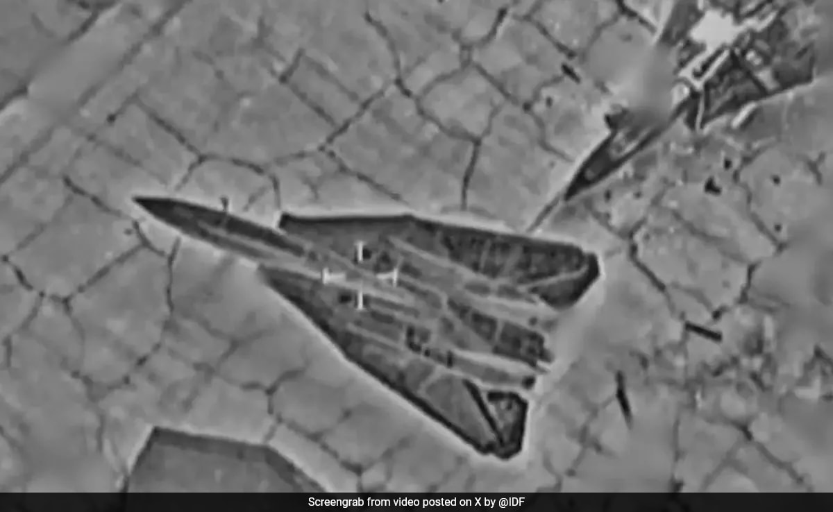 Video: Israel Destroys Iran’s ‘Mock-up’ F-14 Tomcats Jets