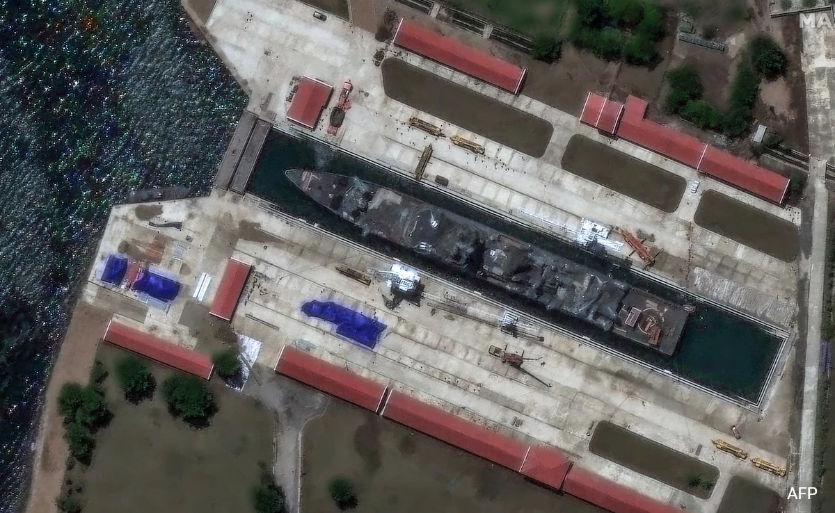 North Korea Relaunches Damaged Destroyer: Report