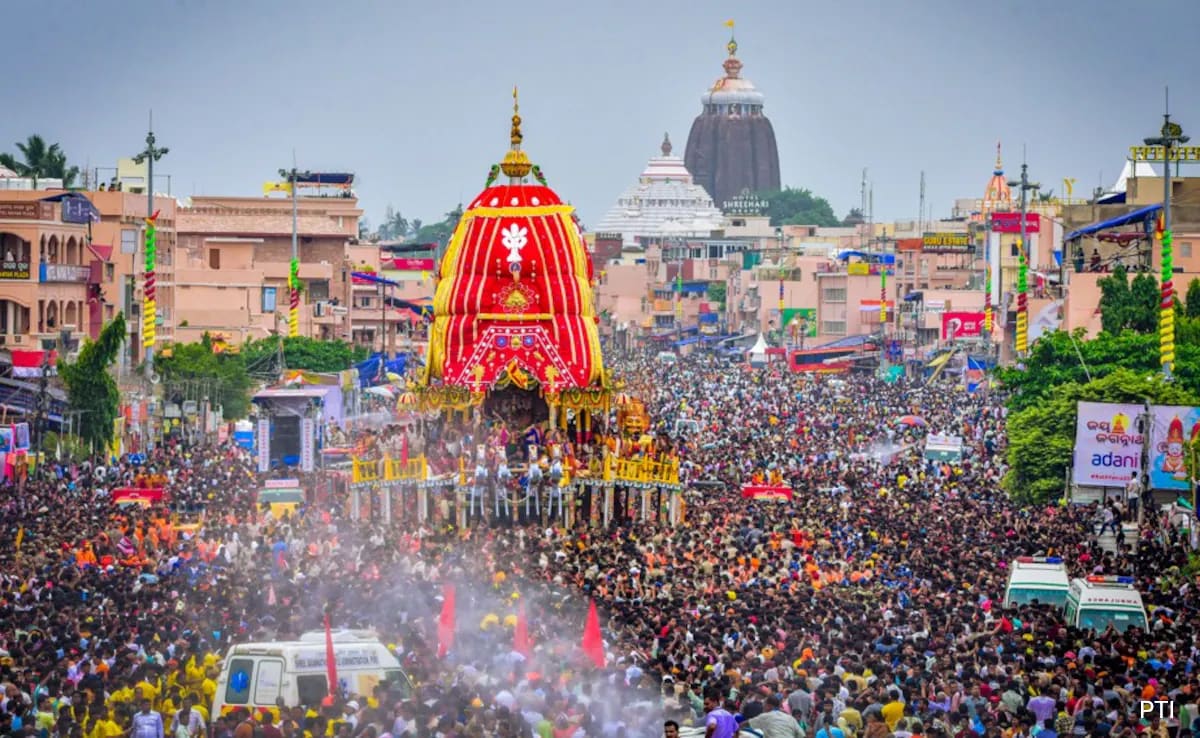 3 Dead, 10 Injured In Stampede During Jagannath Rath Yatra In Odisha’s Puri