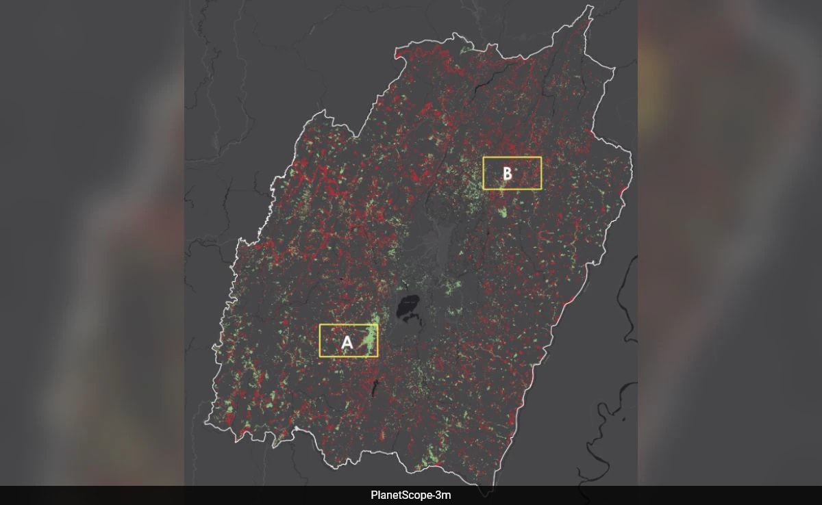 Satellite Data Shows Manipur Lost 52,000 Acres Of Forest In 4 Years: Study