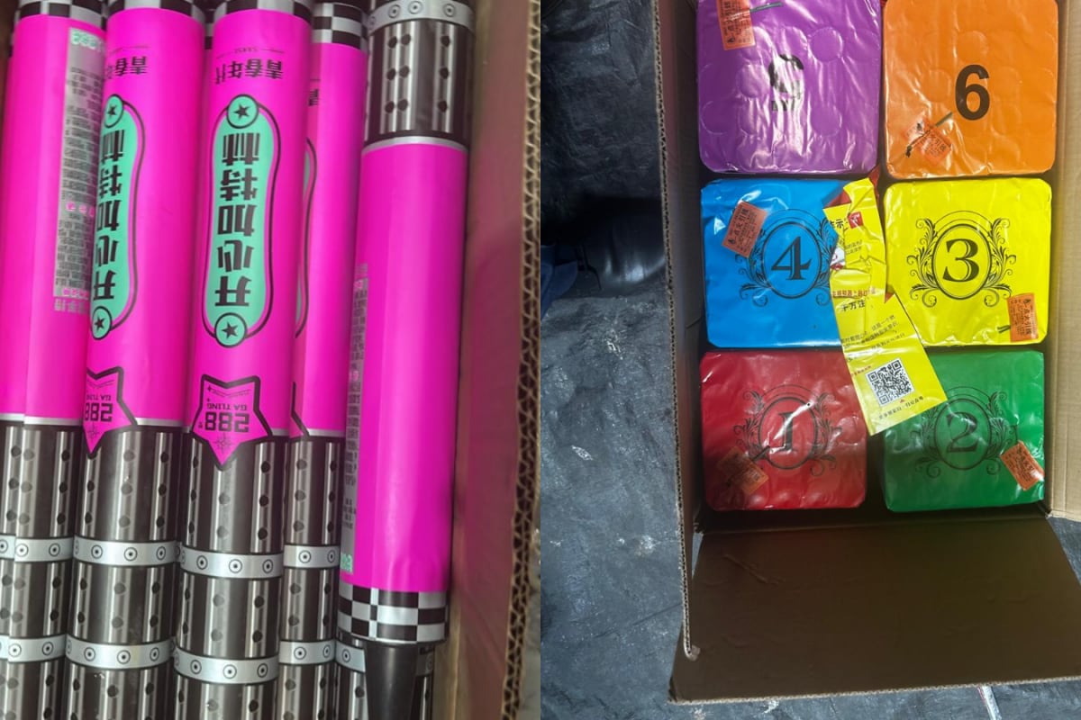 DRI Seizes Chinese Firecrackers Worth Rs 35 Crore In Major Crackdown, 1 Arrested
