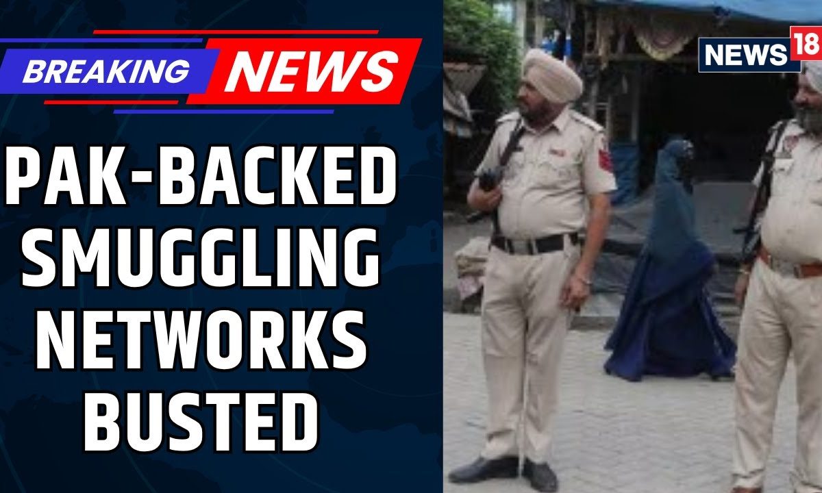 Punjab Police’s Crackdown On Pak-Backed Cross-Border Drugs And Arm Smuggling Network In Amritsar