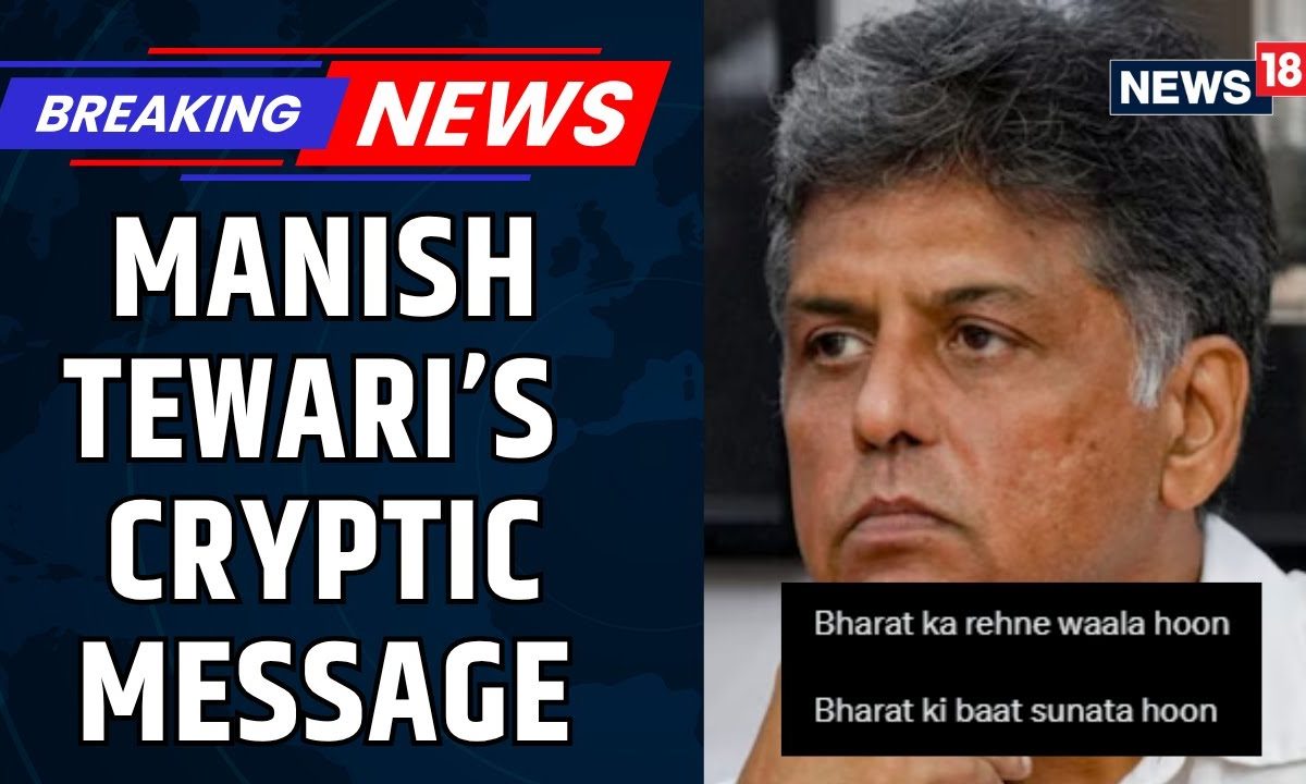 ‘Bharat Ki Baat Sunata Hoon’: Congress’s Manish Tewari After Exclusion From Op Sindoor Debate