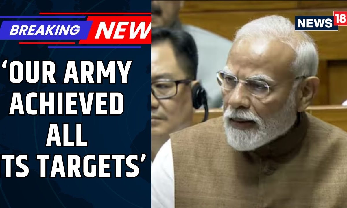 With Operation Sindoor, We Have Given A Reply Which Pakistan Will Remember For Years: PM Modi