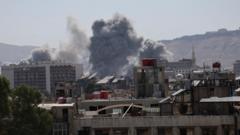 US says ‘specific steps’ agreed to end Syria violence after Israeli strikes hit Damascus