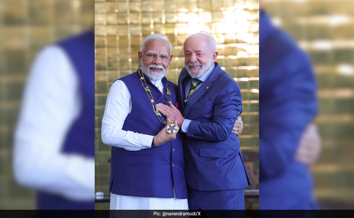 PM Modi Conferred With Brazil’s Highest Civilian Award