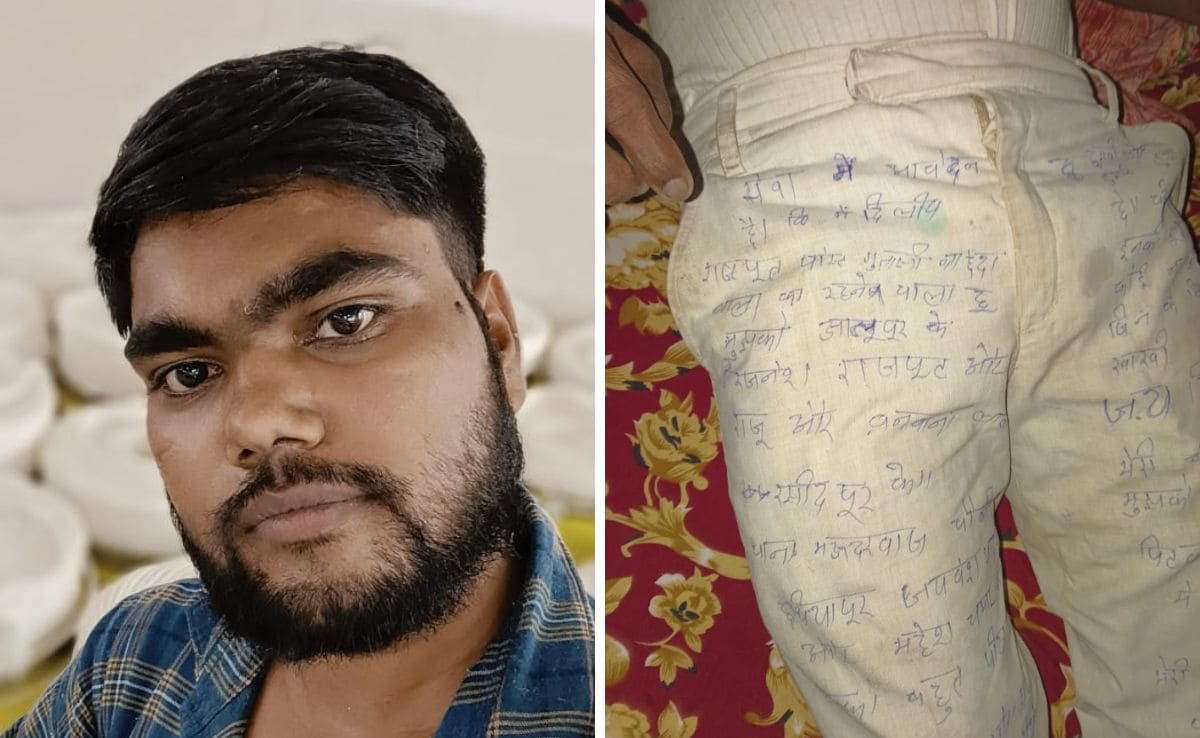 Blue Ink, White Trousers: UP Man Dies By Suicide, Leaves Note On His Pants