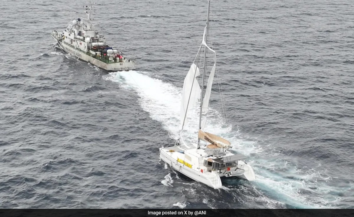 2 US Citizens, Stranded Near Nicobar Islands, Rescued By Indian Coast Guard