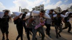 UK and 27 other nations condemn Israel over Gaza civilian suffering