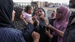 Dozens killed by Israeli gunfire near aid sites in south Gaza, Hamas-run ministry says