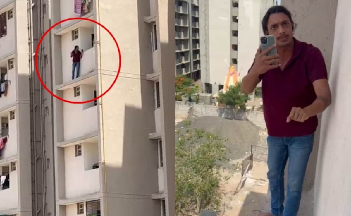 “Mai Mar Hi Jaata Hu”: Criminal Threatens To Jump Off 5th Floor During Raid