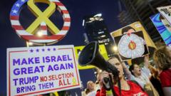 Cautious optimism for Gaza ceasefire breakthrough as Netanyahu visits US