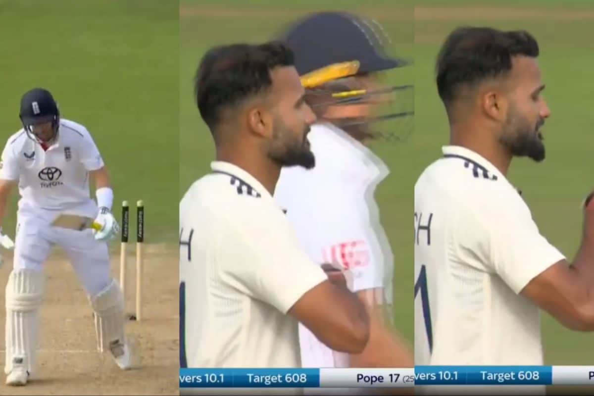 Akash Deep’s ‘This Is My Ground’ Celebration After Taking Joe Root’s Wicket Goes Viral