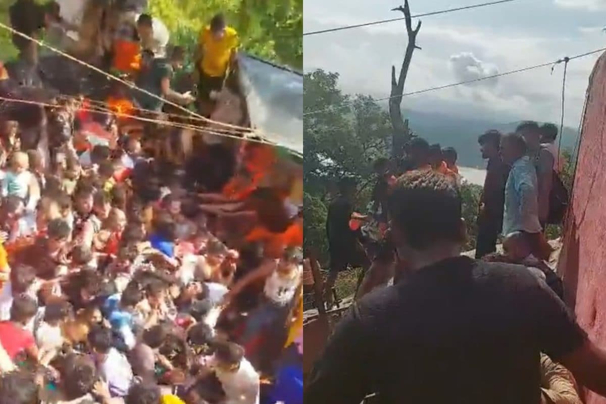 ‘Peeche Jaao’: Video Captures Chaotic Scenes After Stampede At Haridwar’s Mansa Devi Temple