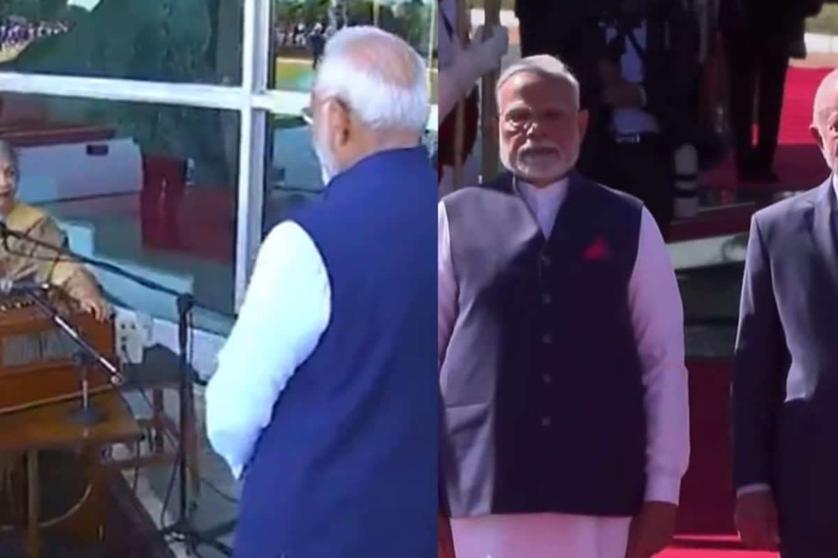 144 Horses, Indian Music: PM Modi Gets Grand Welcome At Brazil’s Alvorada Palace | Watch