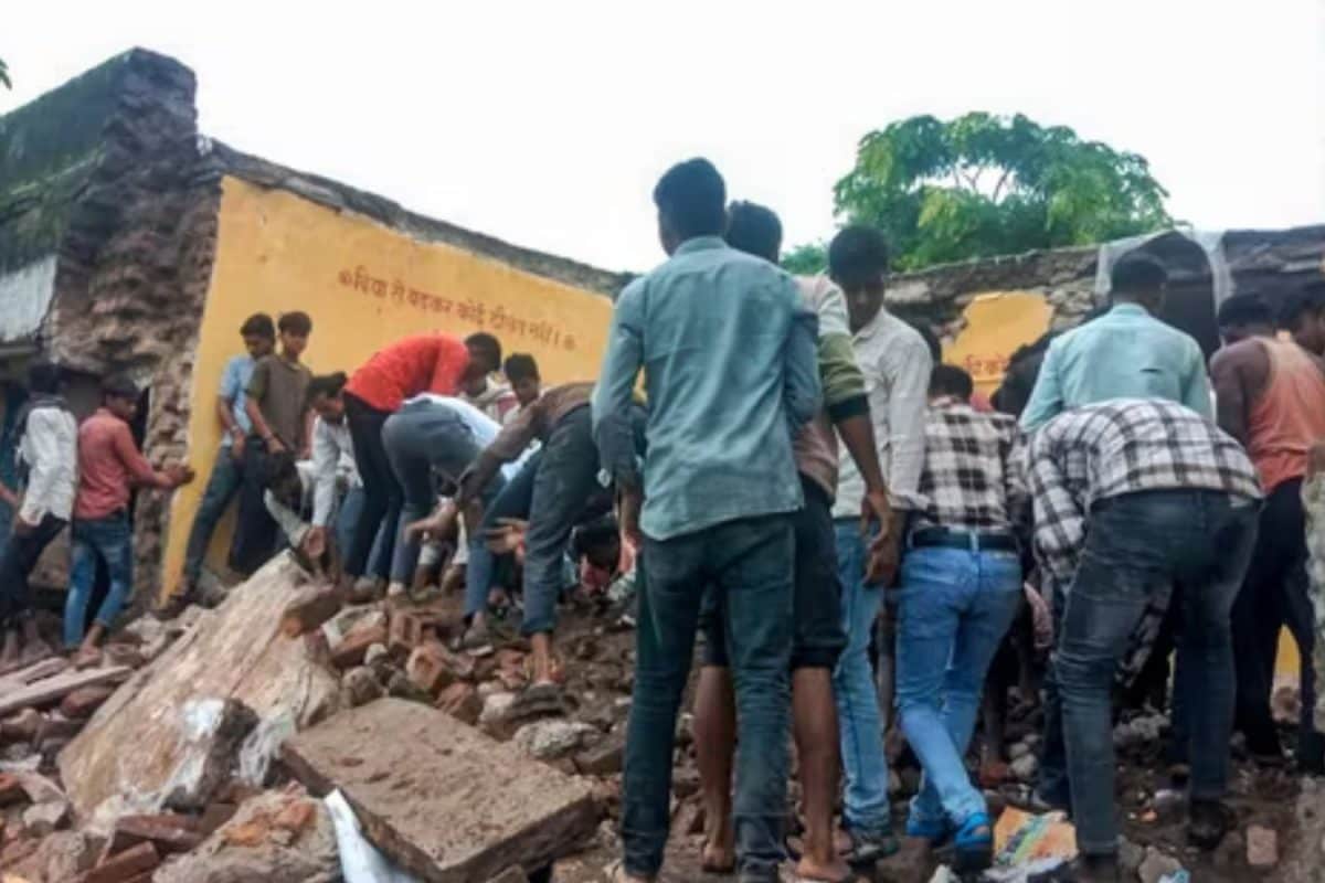 ‘God, Should’ve Taken Me’: Mother’s Anguish After Losing Both Kids In Rajasthan School Collapse