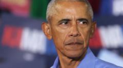 Obama blasts ‘bizarre’ Trump claim of 2016 election ‘treason’