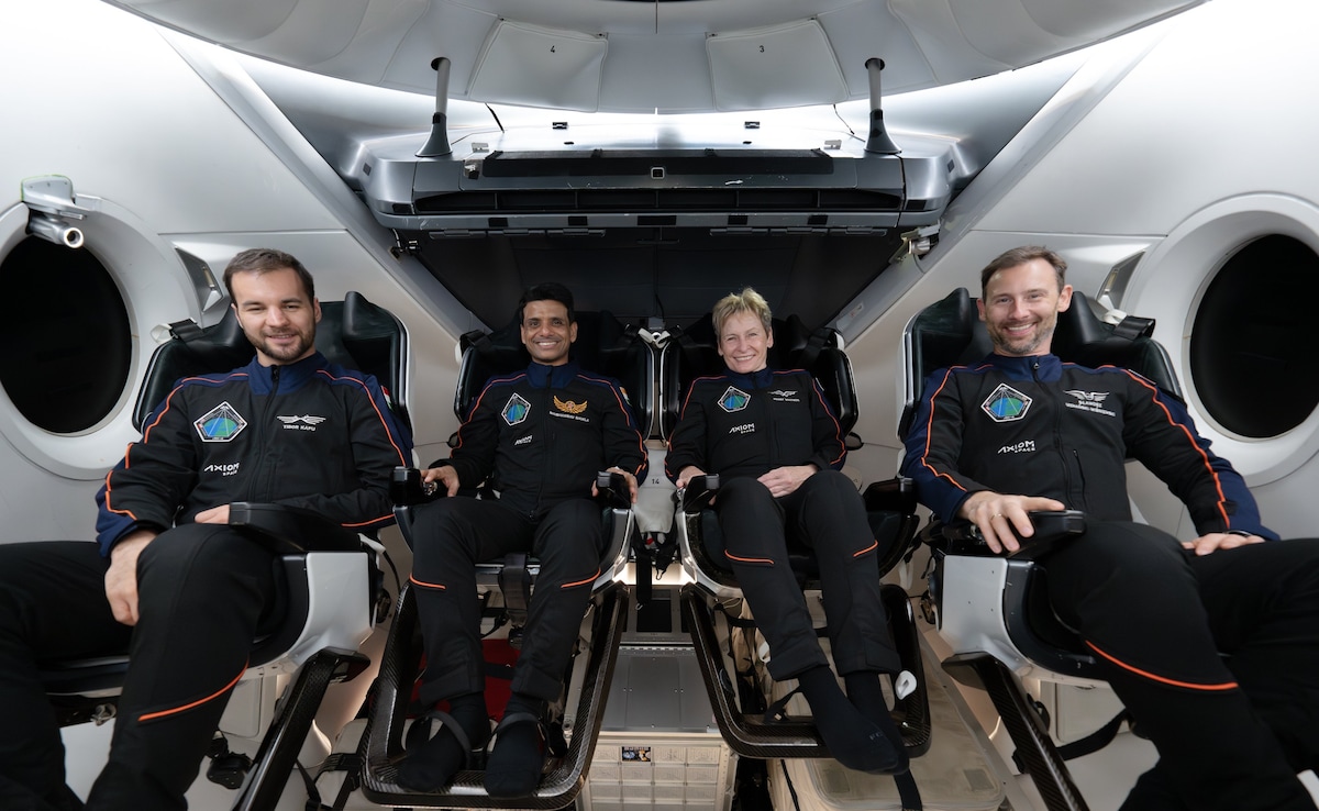 Shubhanshu Shukla Return LIVE Updates | Axiom 4 Mission Return LIVE: Axiom-4 Crew Enters SpaceX Dragon, Undocking From Space Station Begins