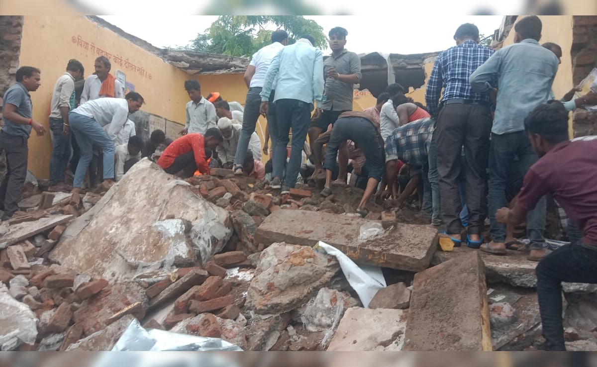 4 Children Dead, 40 Trapped In Debris As Rajasthan School Building Collapses