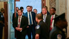 US Senate Republicans struggle to push Trump’s budget bill over finish line