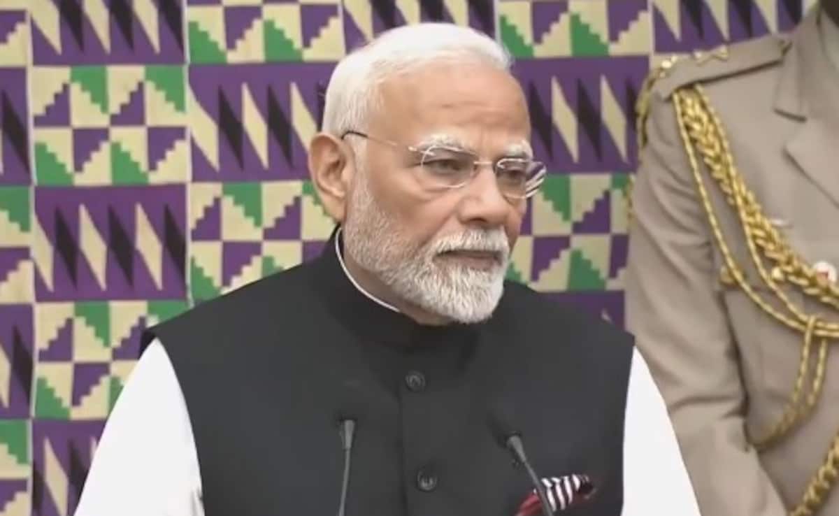 PM Modi Tells Ghana MPs India Has 2,500 Political Parties, Leaves Them Stunned