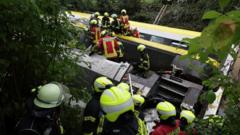 Several reported killed in German train derailment