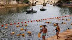 River Seine reopens to swimmers in Paris after century-long ban