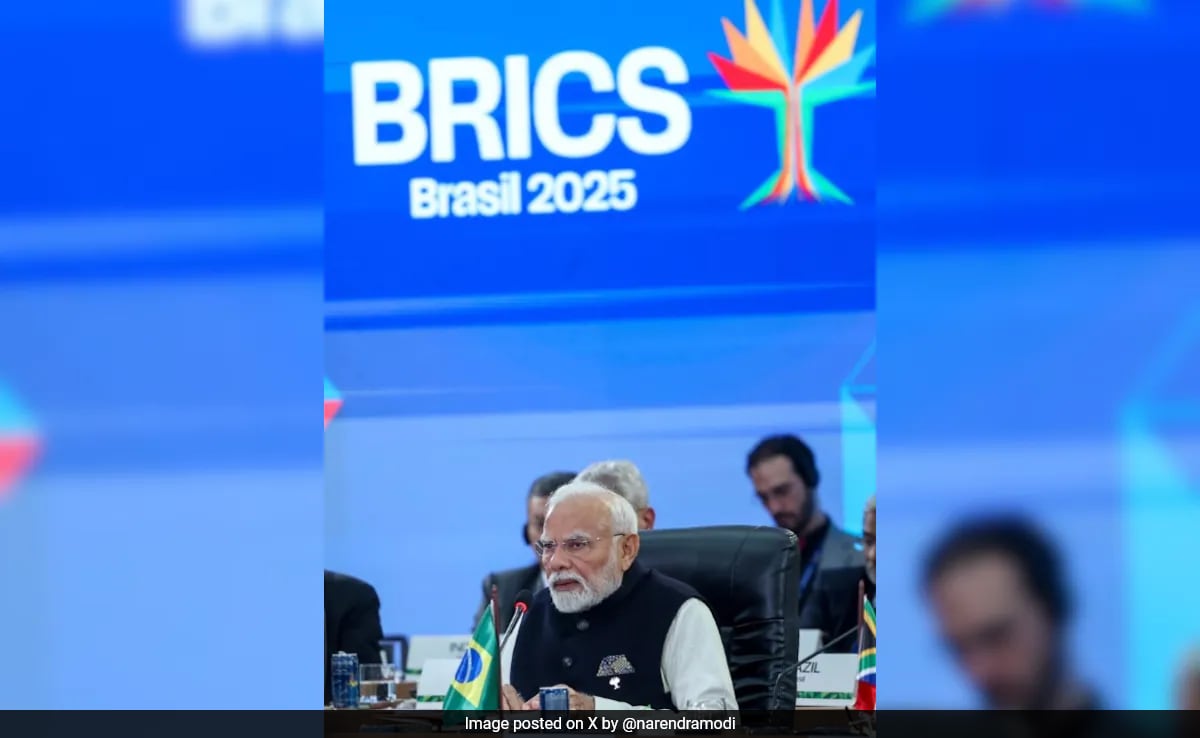 At BRICS, PM Modi Calls For “Working Together For Responsible AI”