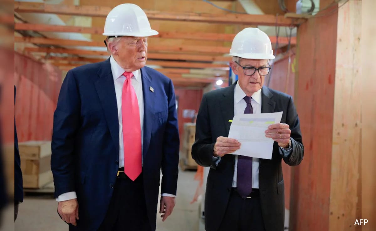Video: Trump, Federal Reserve Chief Argue On Live TV Over Cost Of Building Renovation